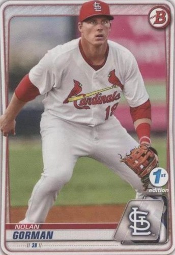 2020 Bowman Draft 1st Edition Brandon Pfaadt 1st Bowman Card #BD