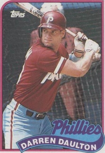 1989 Topps - Darren Daulton #187