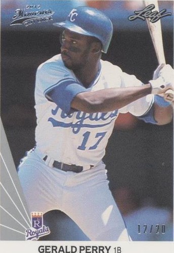 2012 Leaf Memories - Gerald Perry #441