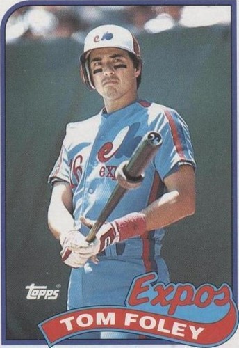 1989 Topps - Tom Foley #529
