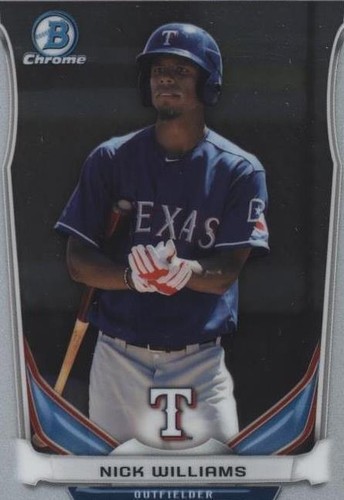 2014 Bowman Draft - Nick Williams #CTP-70