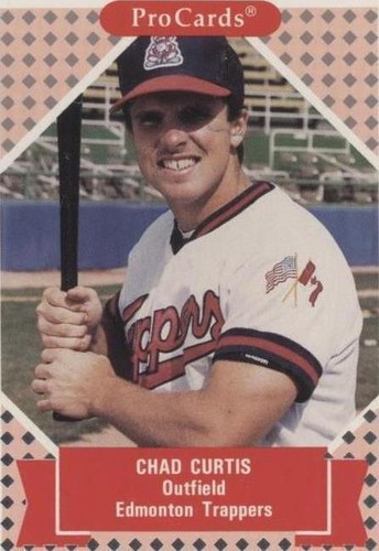 1991 ProCards Tomorrow's Heroes - Chad Curtis #29