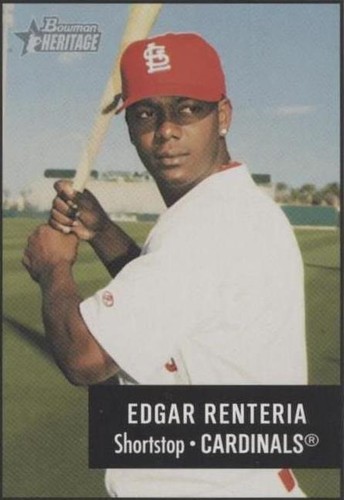 2003 Bowman Heritage - Edgar Renteria #158