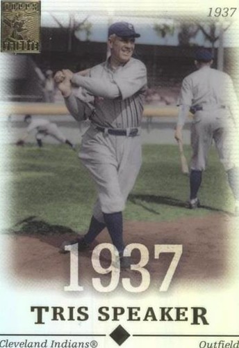 2004 Topps Tribute Hall of Fame - Tris Speaker #67