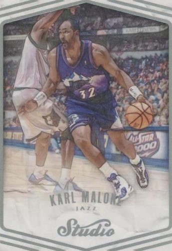 2016-17 Panini Studio - Karl Malone #266