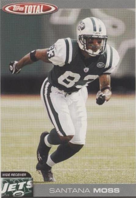 2004 Topps Total Santana Moss #190