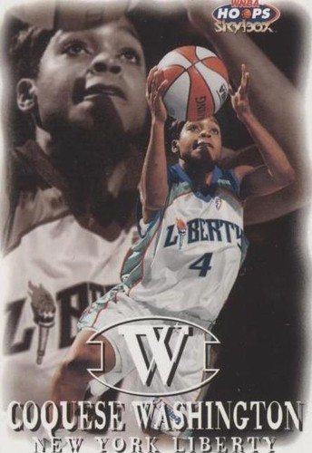 1999 WNBA Hoops Skybox - Coquese Washington #55