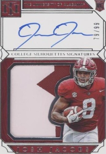 2019 Panini National Treasures Collegiate Josh Jacobs #101