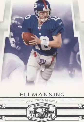 2007 Donruss Threads Eli Manning #108