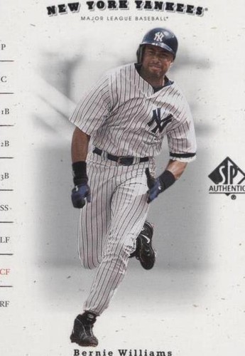 2001 SP Authentic - Bernie Williams #37
