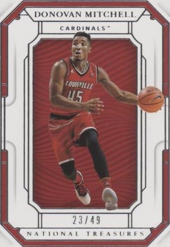 Donovan Mitchell RC Auto 貴重 ！ 2017-18 Panini Prizm - Donovan Mitchell #117 (RC) for sale