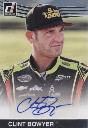 2017 Panini Donruss NASCAR - Clint Bowyer #CB