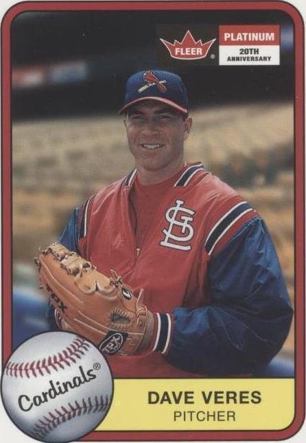 2001 Fleer Platinum - Dave Veres #237