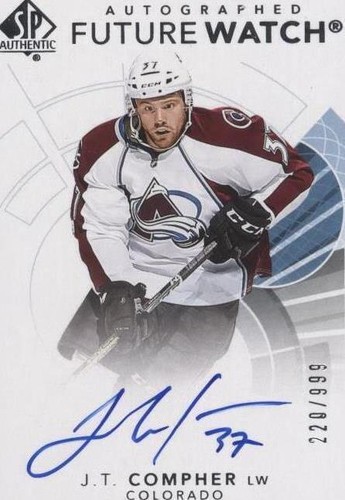 2017-18 SP Authentic - J.T. Compher #122