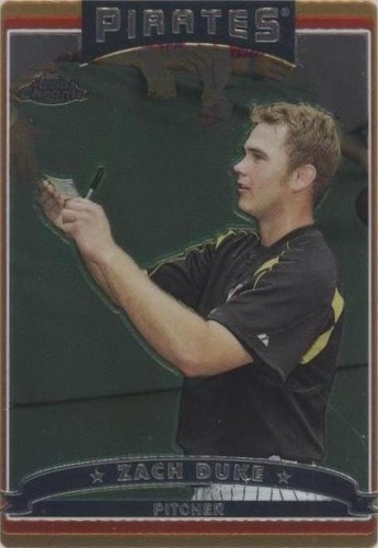 2006 Topps Chrome - Zach Duke #143