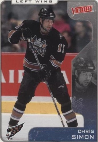 2001-02 Upper Deck Victory - Chris Simon #353