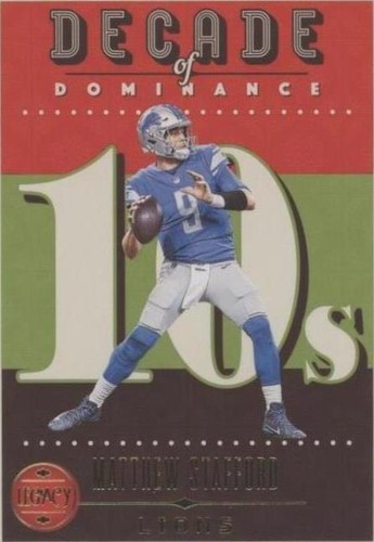 2023 Panini Legacy Matthew Stafford #DOD-14