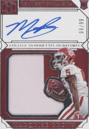 2019 Panini National Treasures Collegiate Marquise Brown #102
