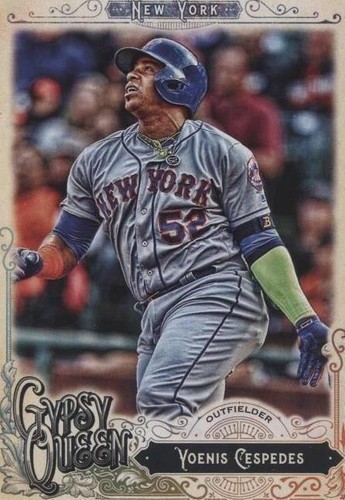2017 Topps Gypsy Queen - Yoenis Cespedes #127