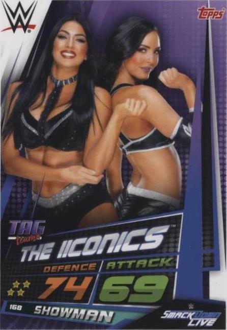 2019 Topps WWE Slam Attax Universe - The Iiconics #168