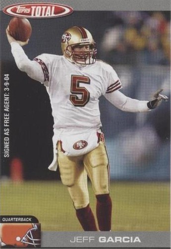 2004 Topps Total Jeff Garcia #8