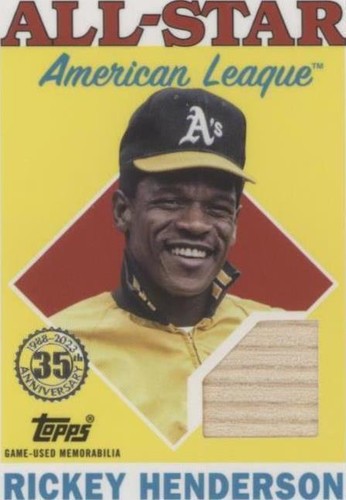 2023 Topps Series 2 - Rickey Henderson #88ASR-RH