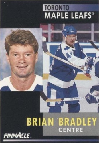 1991-92 Pinnacle French - Brian Bradley #90
