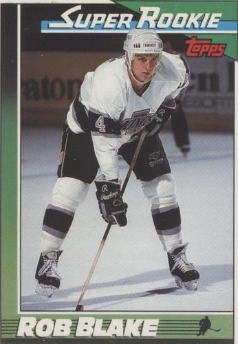 1991-92 Topps - Rob Blake #6