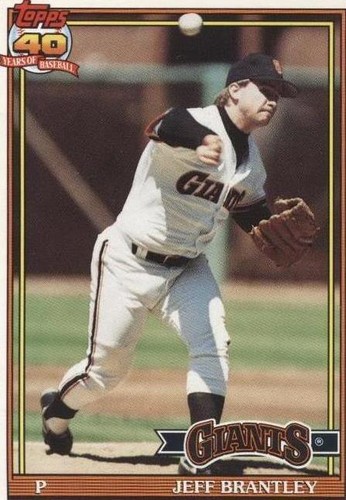 1991 O-Pee-Chee - Jeff Brantley #17