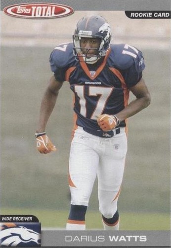 2004 Topps Total Darius Watts #337