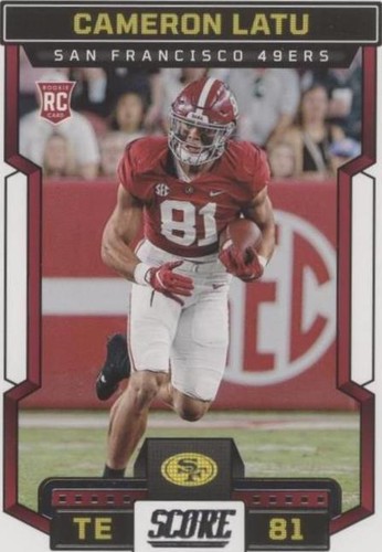 2023 Score Cameron Latu #343