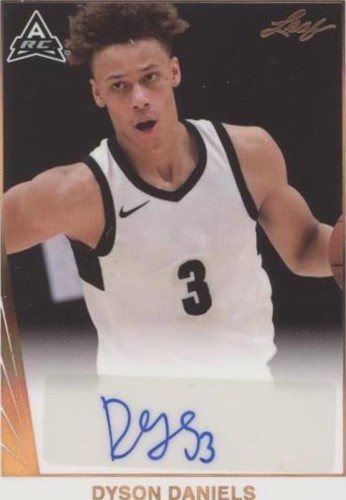 2021-22 Leaf Memories - Dyson Daniels #BA-DD1