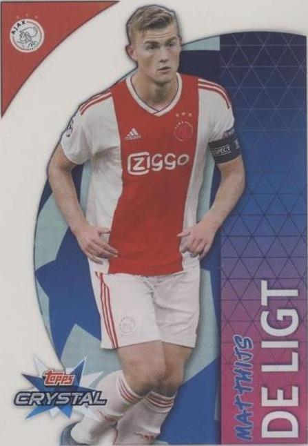 2018-19 Topps Crystal UEFA Champions League Matthijs de Ligt #96