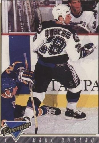 1993-94 O-Pee-Chee Premier - Marc Bureau #344