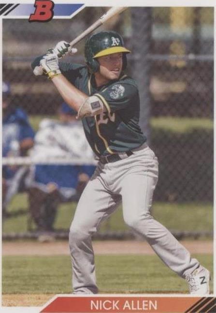 2020 Bowman Heritage - Nick Allen #BHP-105