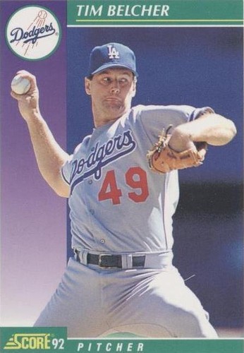 1992 Score - Tim Belcher #368