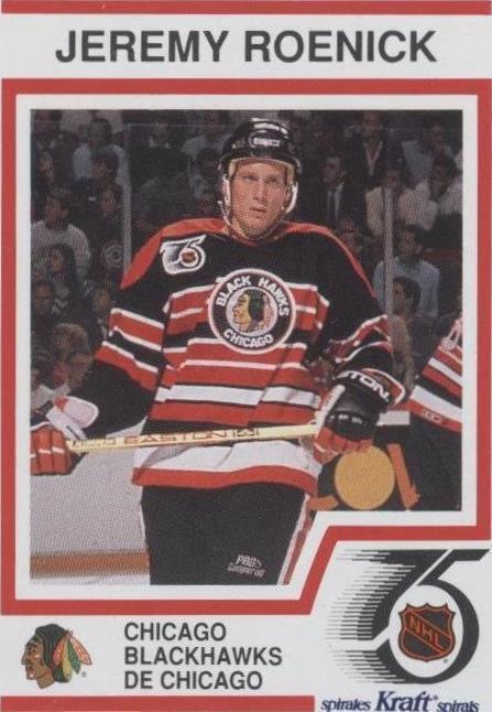 1991-92 Kraft - Jeremy Roenick #56