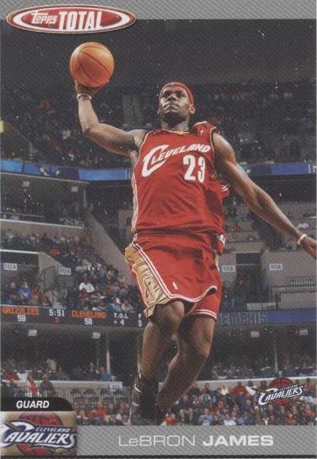2004-05 Topps Total - LeBron James #TTC5