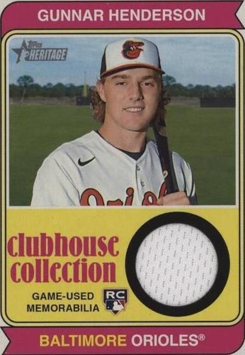 2023 Topps Museum Collection - Gunnar Henderson #CCR-17 for sale