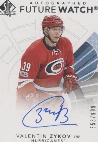 2017-18 SP Authentic - Valentin Zykov #139