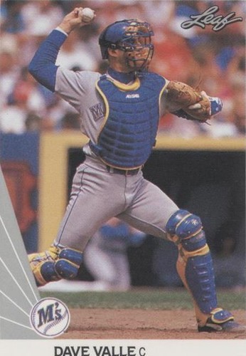 1990 Leaf - Dave Valle #166