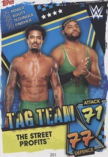 2021 Topps WWE Slam Attax - The Street Profits #201