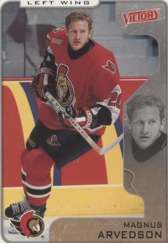 2001-02 Upper Deck Victory - Magnus Arvedson #249
