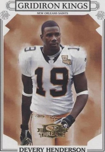 2007 Donruss Threads Devery Henderson #PGK-14