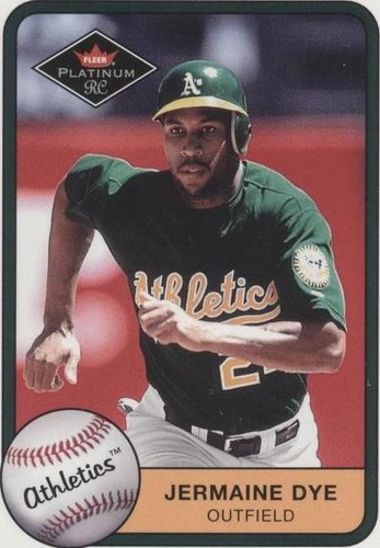 2001 Fleer Platinum - Jermaine Dye #344