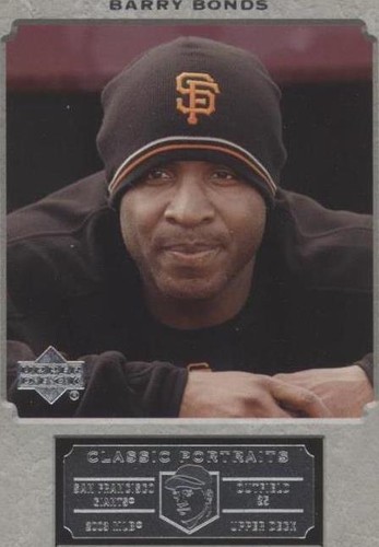 2003 Upper Deck Classics Bobblehead Barry Bonds Used Base 654/800