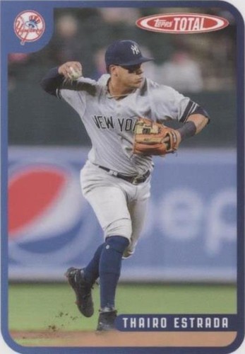 2020 Topps Total - Thairo Estrada #395