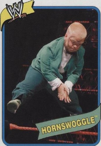 2007 Topps Heritage III WWE - Hornswoggle #42