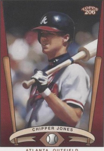 2002 Topps 206 - Chipper Jones #T206-16
