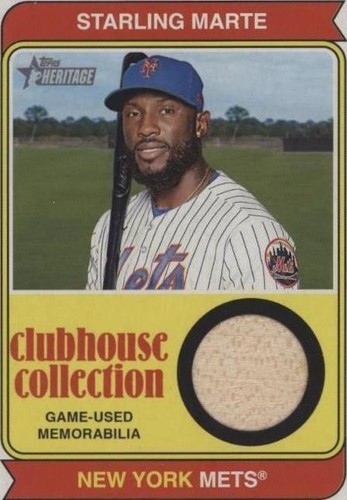 2023 Topps Heritage - Starling Marte #CCR-SM
